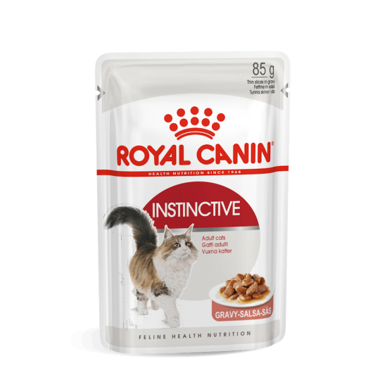 Royal Canin Instinctive – Hrană Umedă Premium pentru Pisici Adulte, în Sos, 85 g